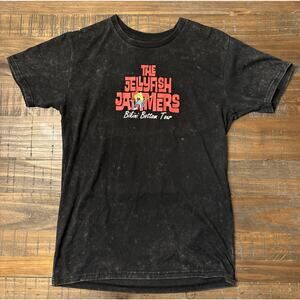 SpongeBob SquarePants T-Shirt Mens S Jellyfish Jammers Band Front Back Tee